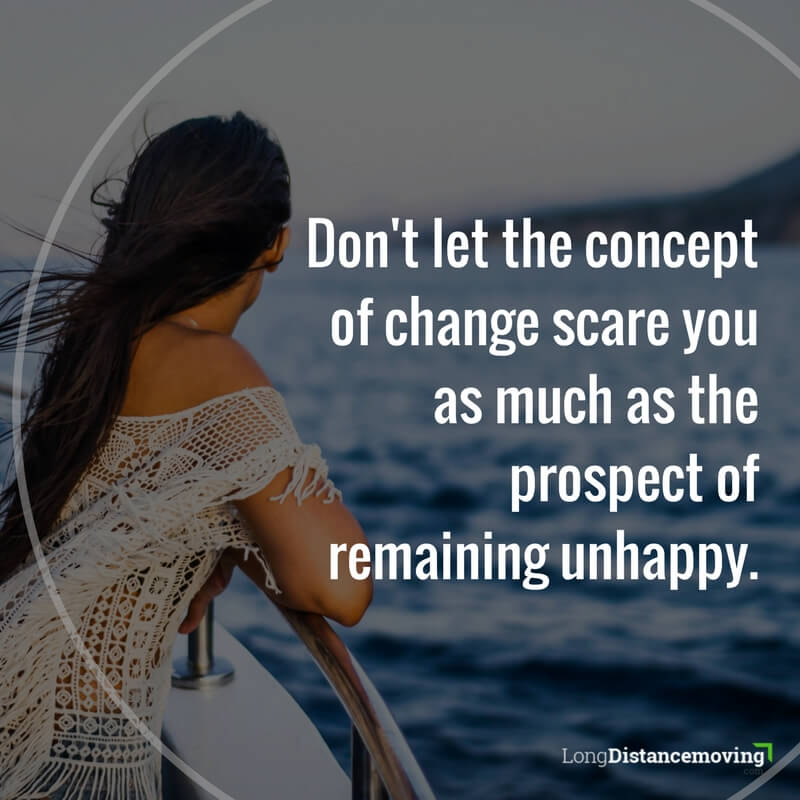 Don't let the concept of change scare you..