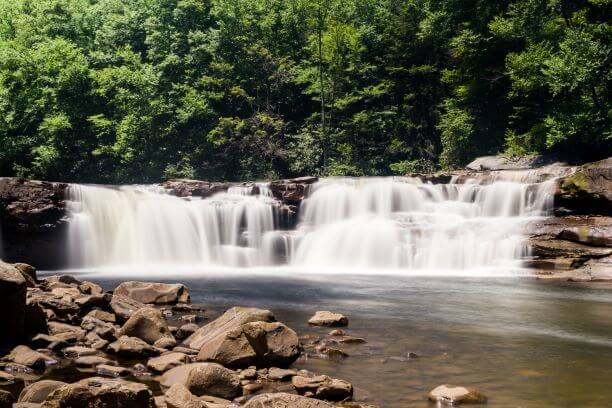 High Falls of Cheat waterfalls, Elkins, WV